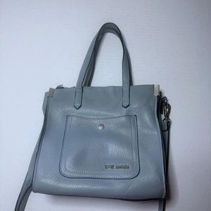 Steve Madden Light Blue Adjustable Detachable Crossbody Strap Small Purse Bag